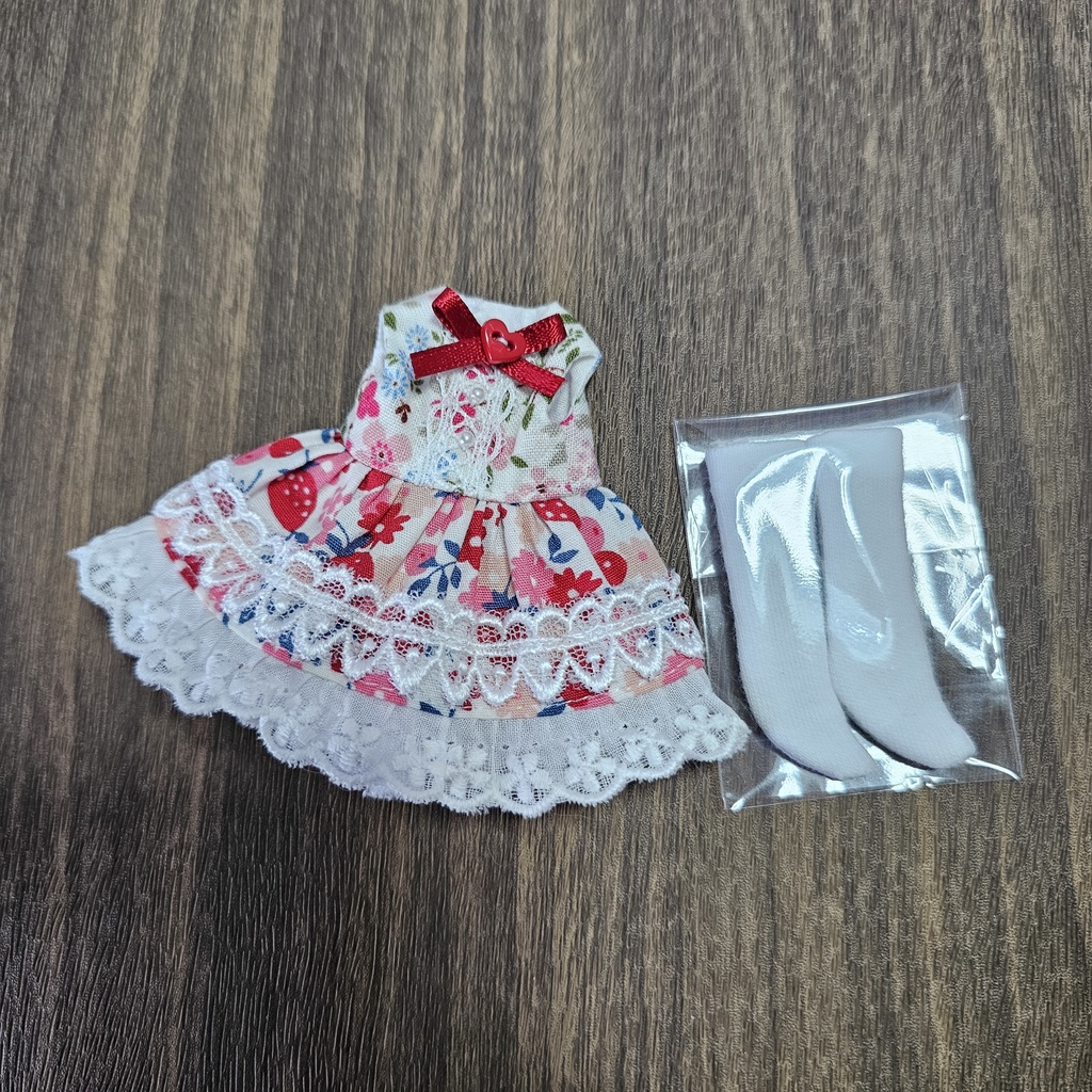 【オビツ11・ピコニーモP】ノースリーブワンピセット 3