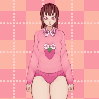 [VTUBER MODEL FREE] Sweet Strawberry girl