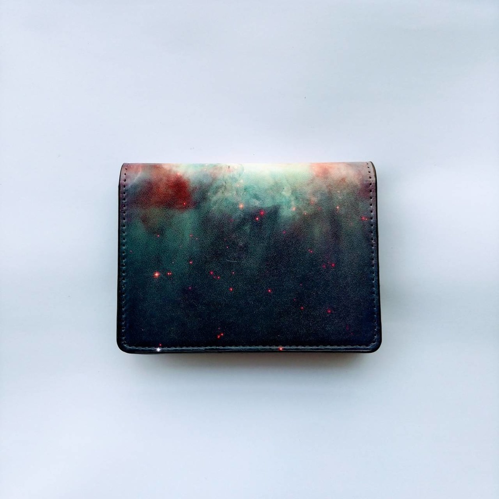 【New!】Galaxy Card Case - Cosmic Pink -|銀河柄カードケース