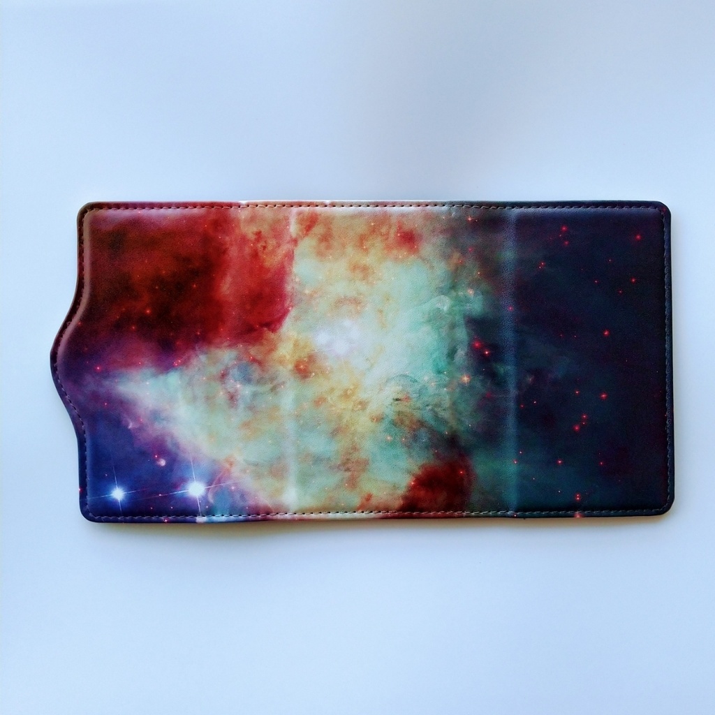 【New!】Galaxy Key Case - Cosmic Pink - |銀河柄キーケース