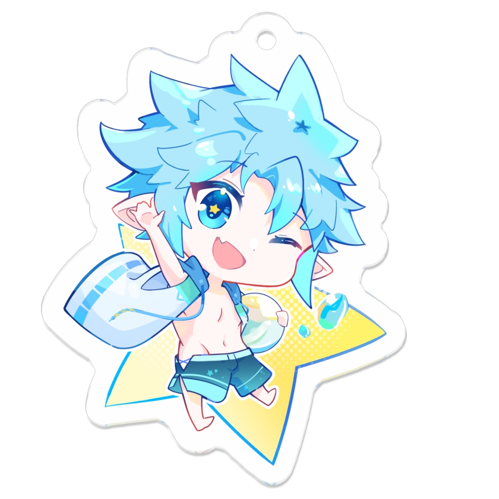 夏レンくん アクキー