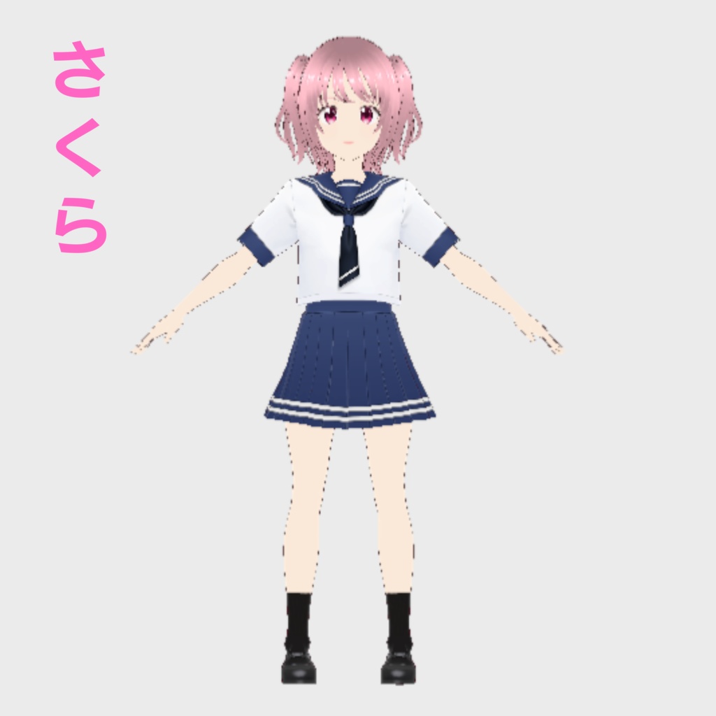 【もしもし学園シリーズ】さくら_セーラー服