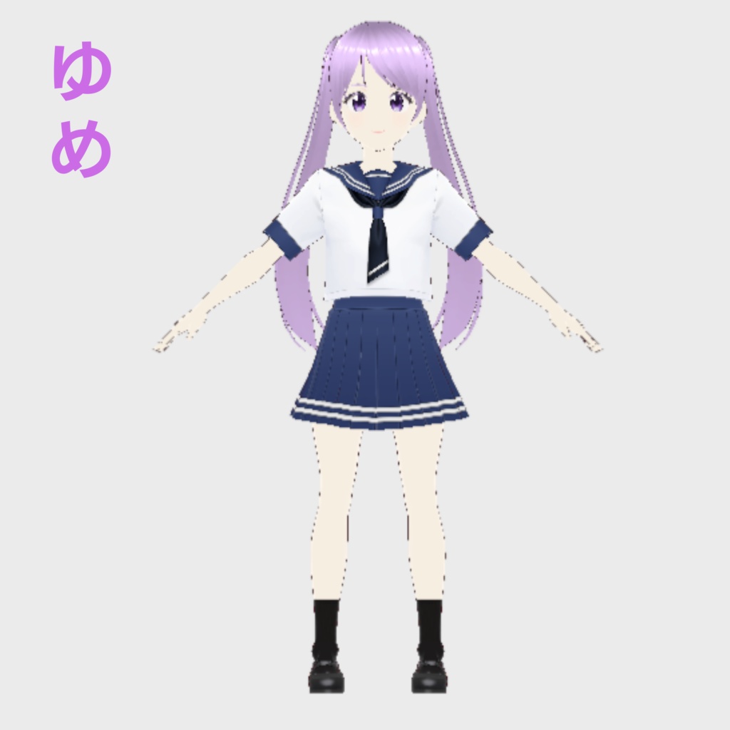 【もしもし学園シリーズ】ゆめ_セーラー服