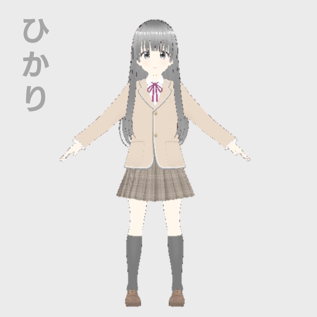 【もしもし学園シリーズ】ひかり_制服