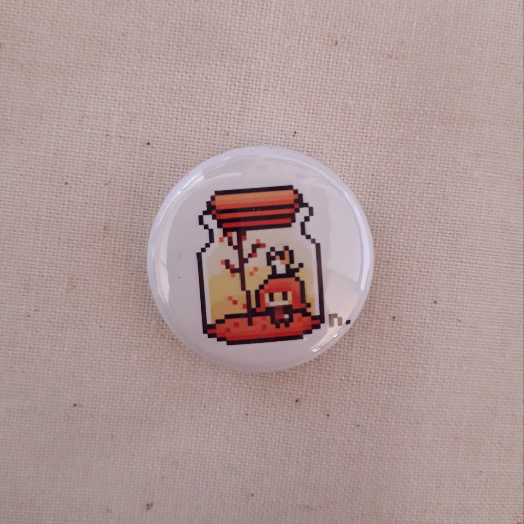 ミニ缶バッジ(小さな秋)