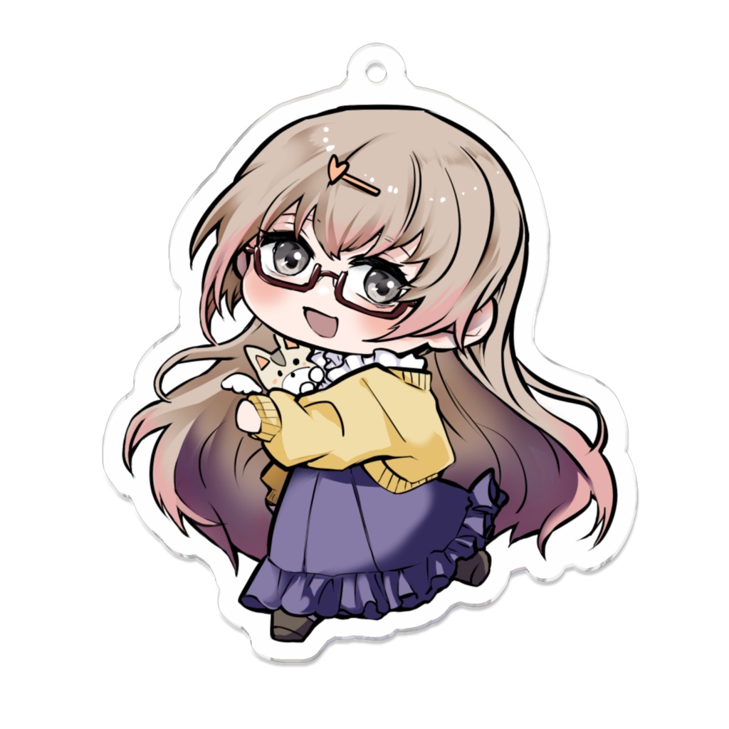 オフの日ゆうりアクキー