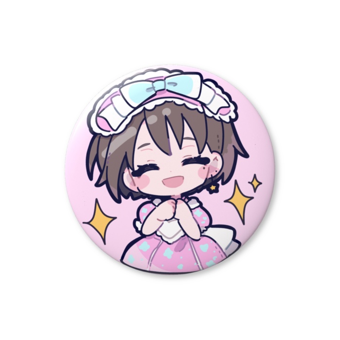 缶バッジ(キラキラ)