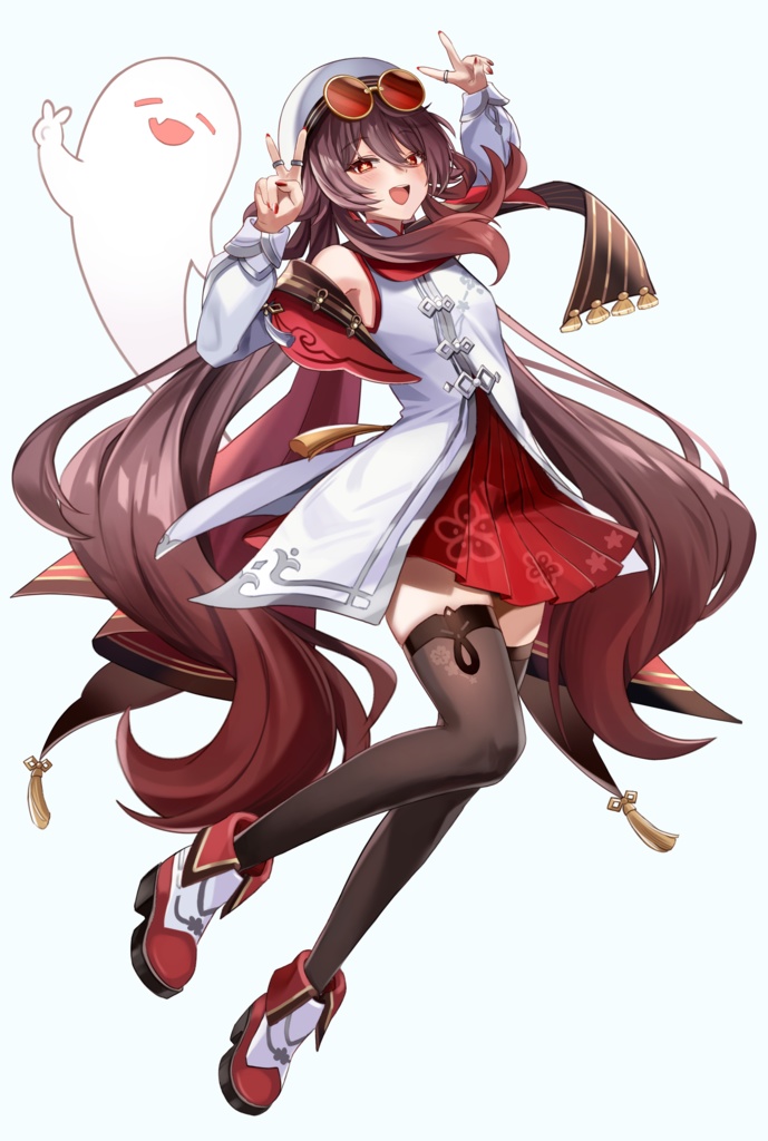 原神　胡桃　新衣装　アクリルスタンド