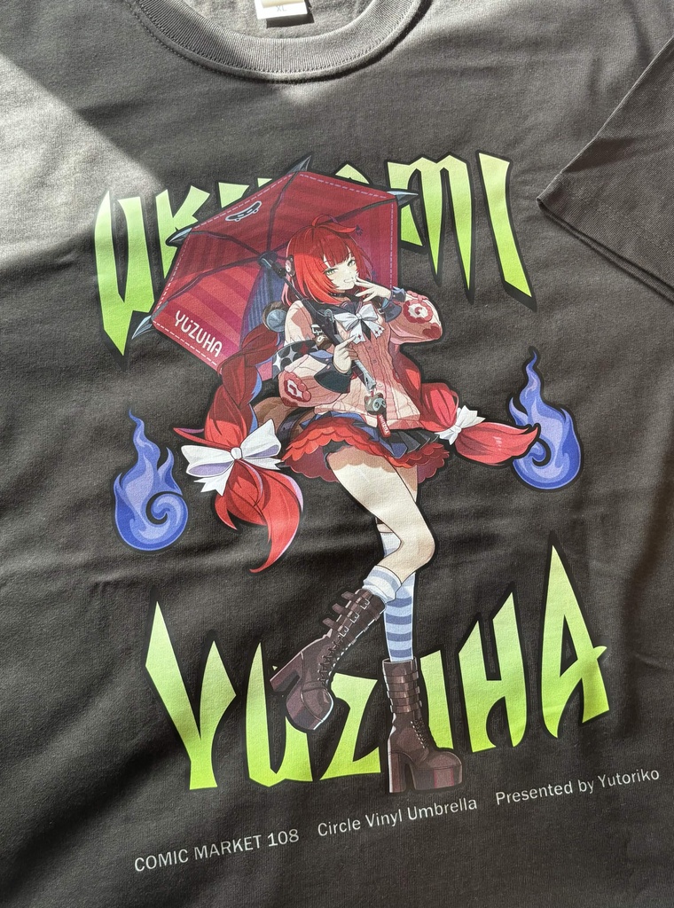 ゼンゼロ　柚葉　プリントTシャツ