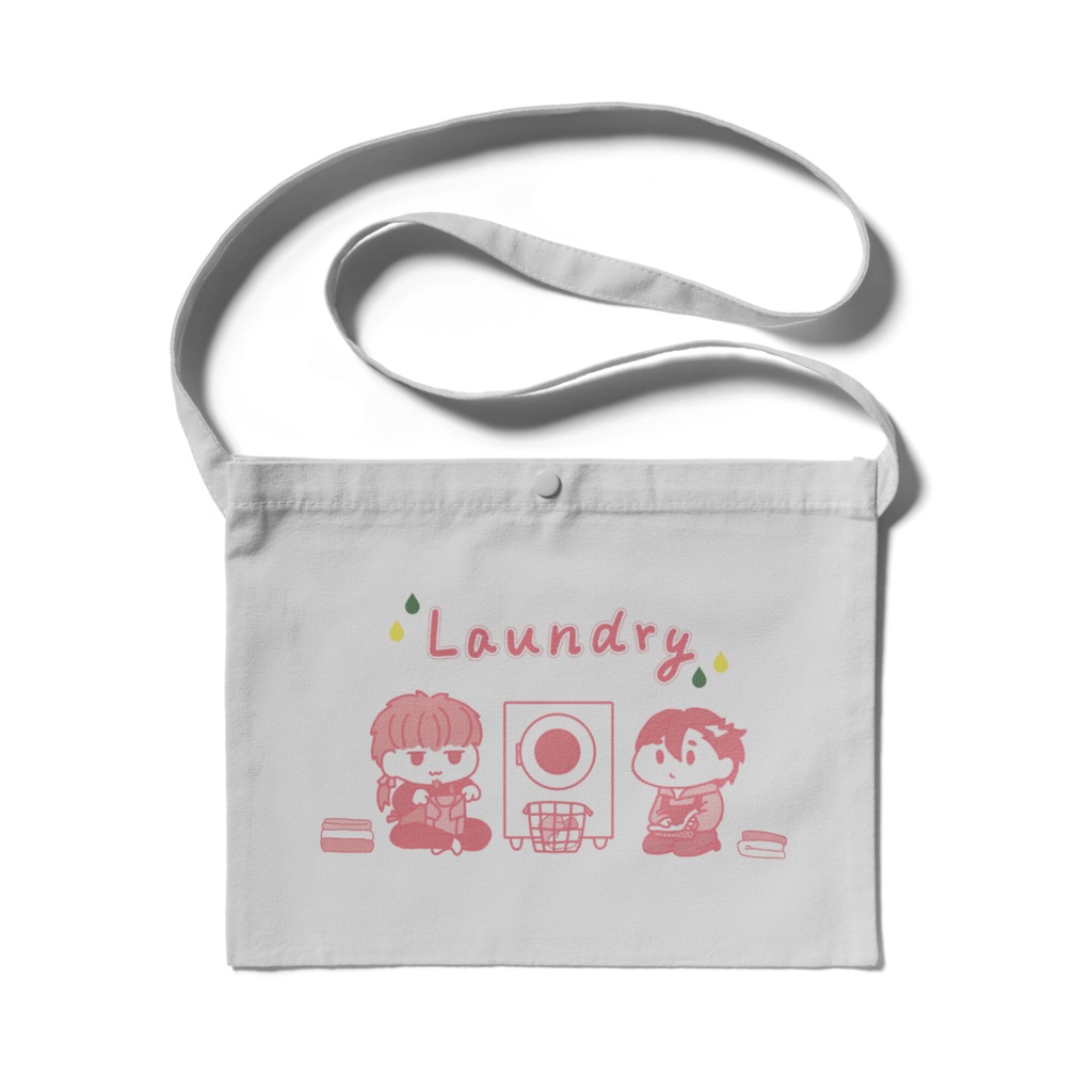 へクマンお洗濯サコッシュ(ピクファク直送版)