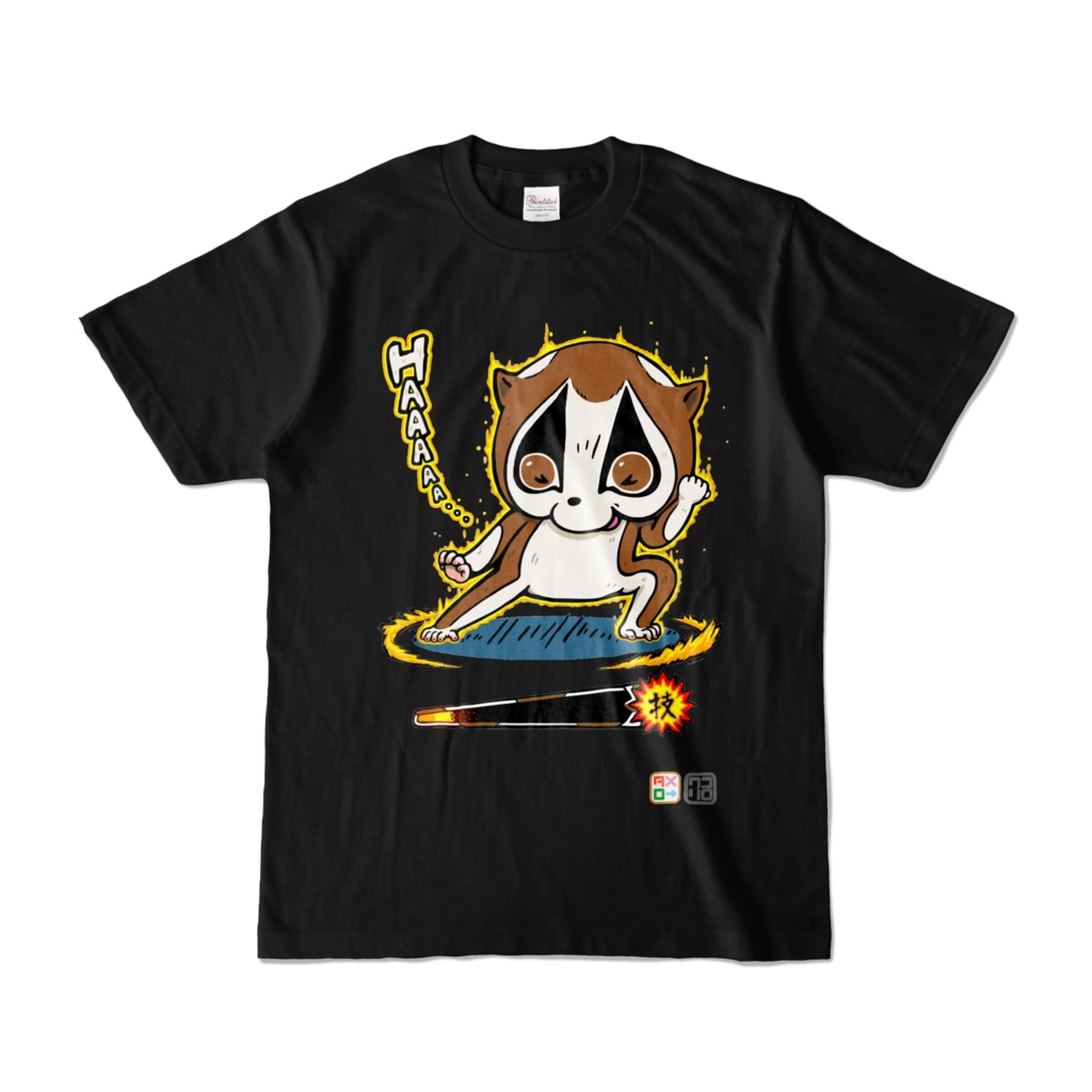 技ゲージをタメローTシャツ(黒)