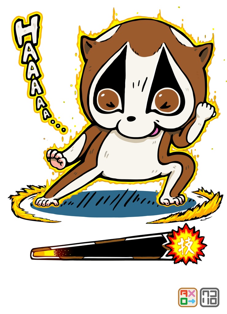 技ゲージをタメローTシャツ(レディース)