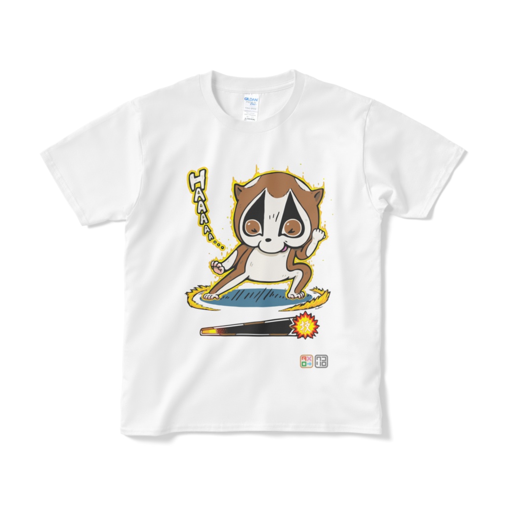 技ゲージをタメローTシャツ(短納期)【白】