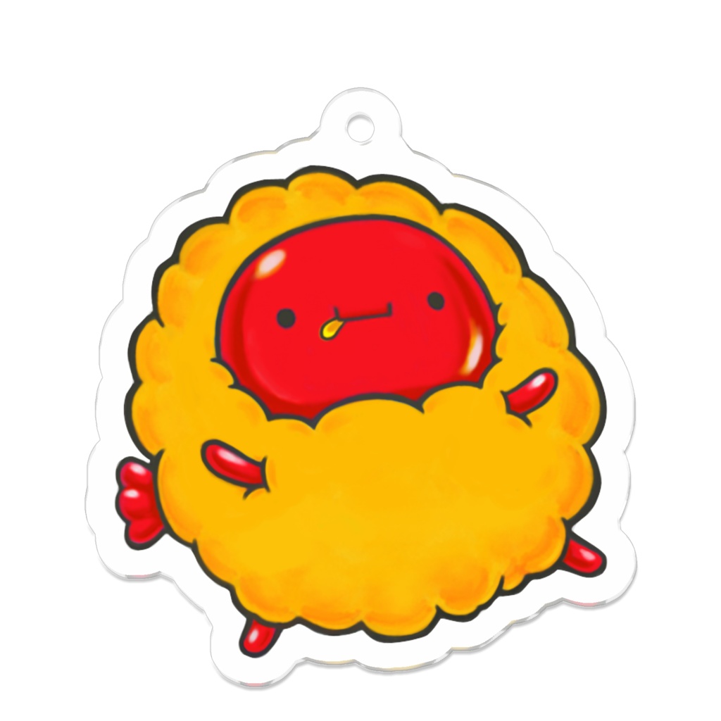 赤カナフリャー(アクリルキーホルダー)