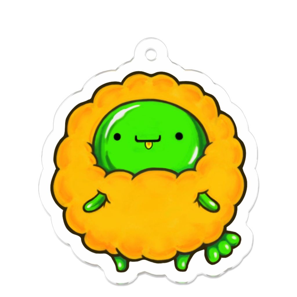 緑カナフリャー(アクリルキーホルダー)