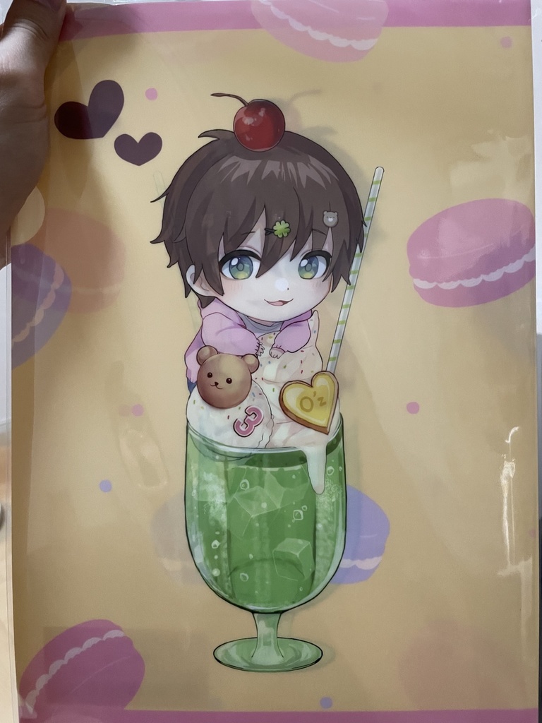 3周年記念、あーん🍈クリームソーダふぁいる🐻