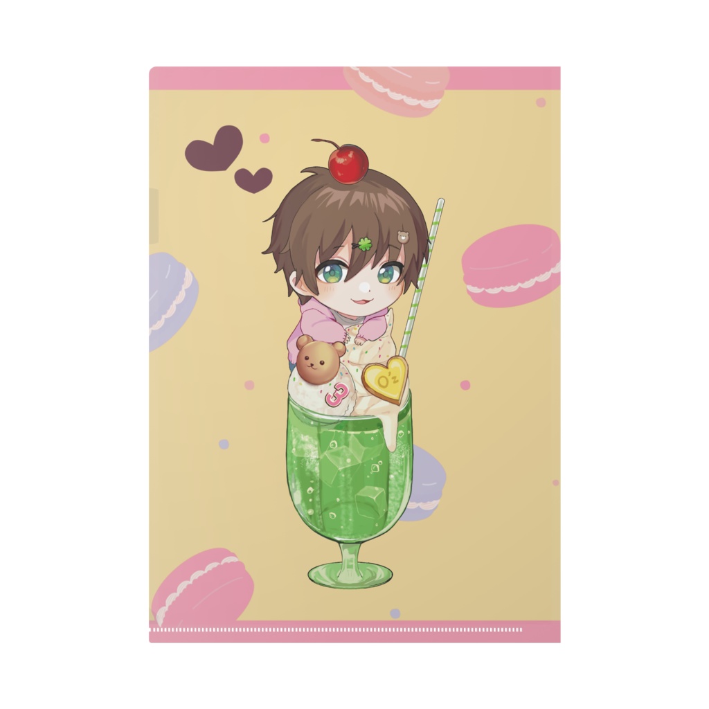 3周年記念、あーん🍈クリームソーダふぁいる🐻