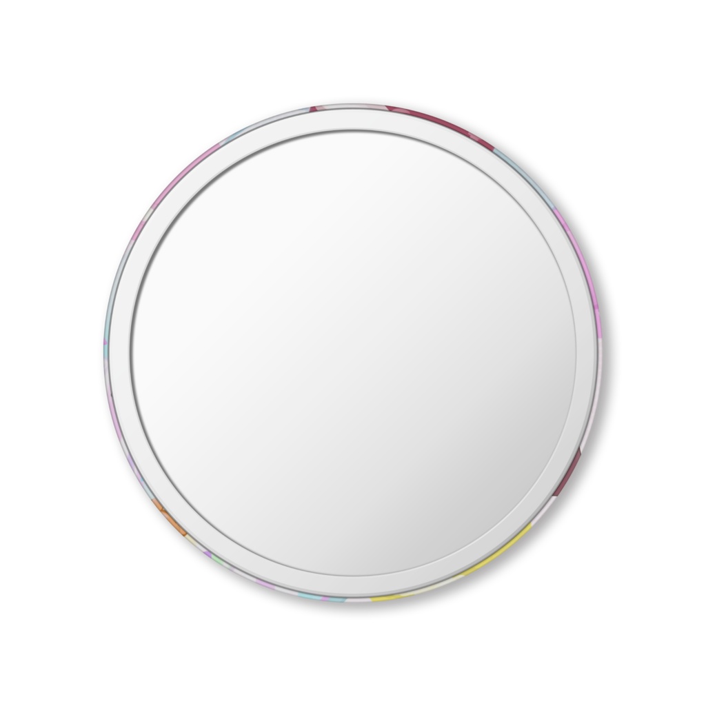 おずくーま🐻とホワイトデー💙 缶ミラー