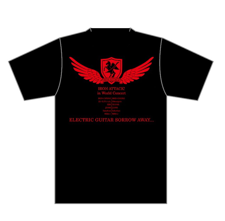 IRON ATTACK! 2013World Tour Tシャツ
