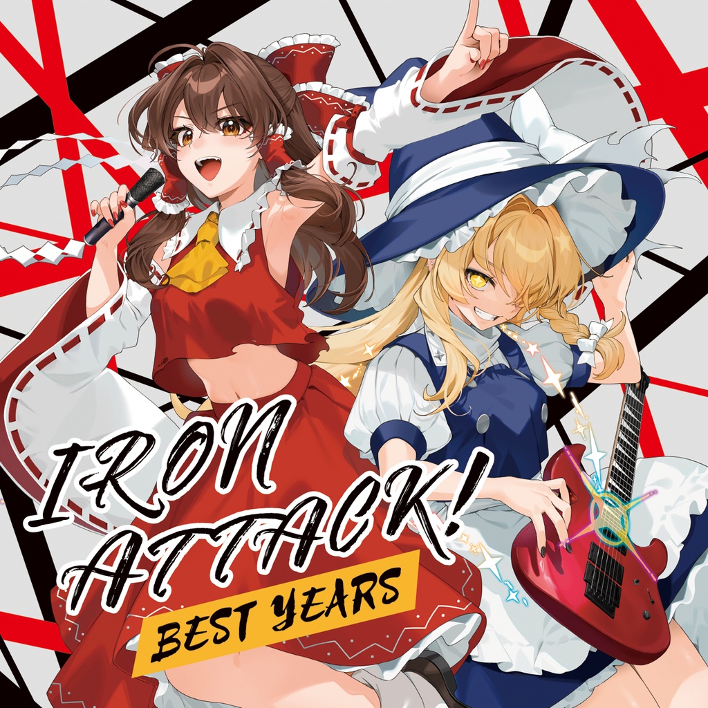 再販、在庫僅少★新作セット★CD2枚組ベストアルバム『Best Years』/IRON ATTACK!(MIA089)