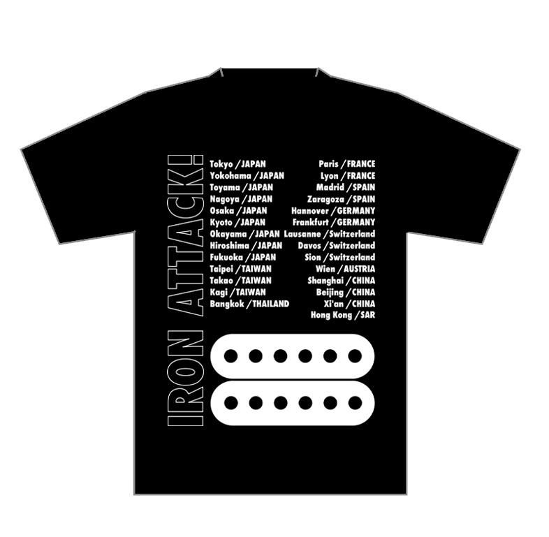 ★予約★【新作Tシャツ】2025年IRON ATTACK!★Tシャツ
