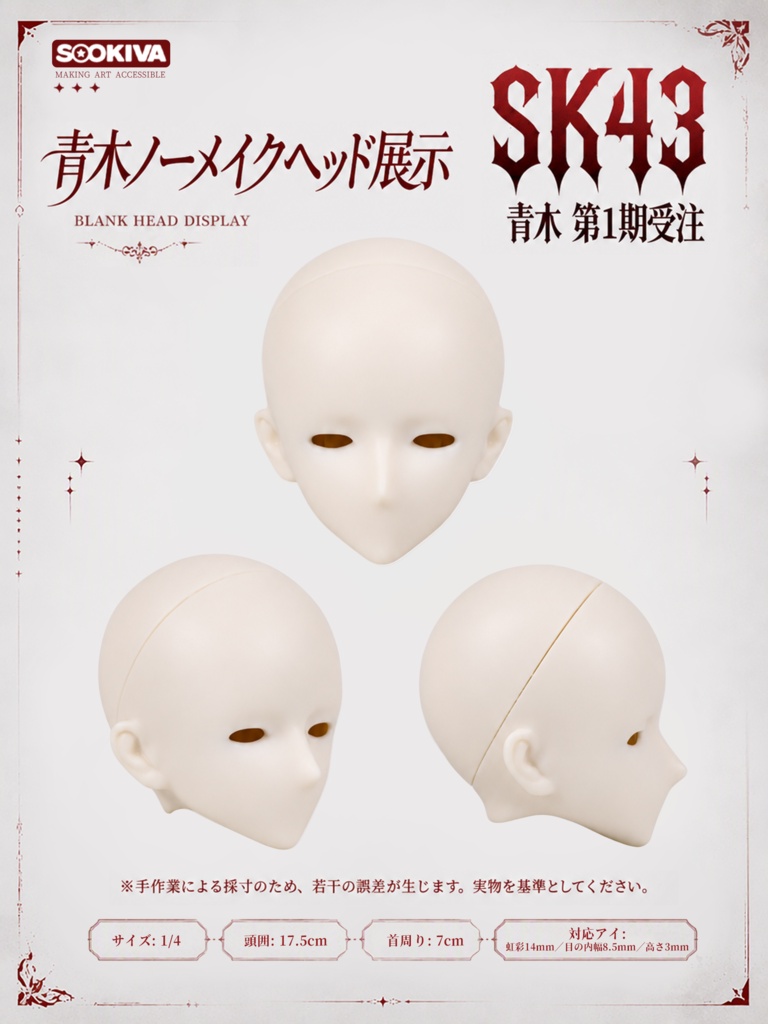 青木 - AOKI(SK43)予約販売,1月出荷