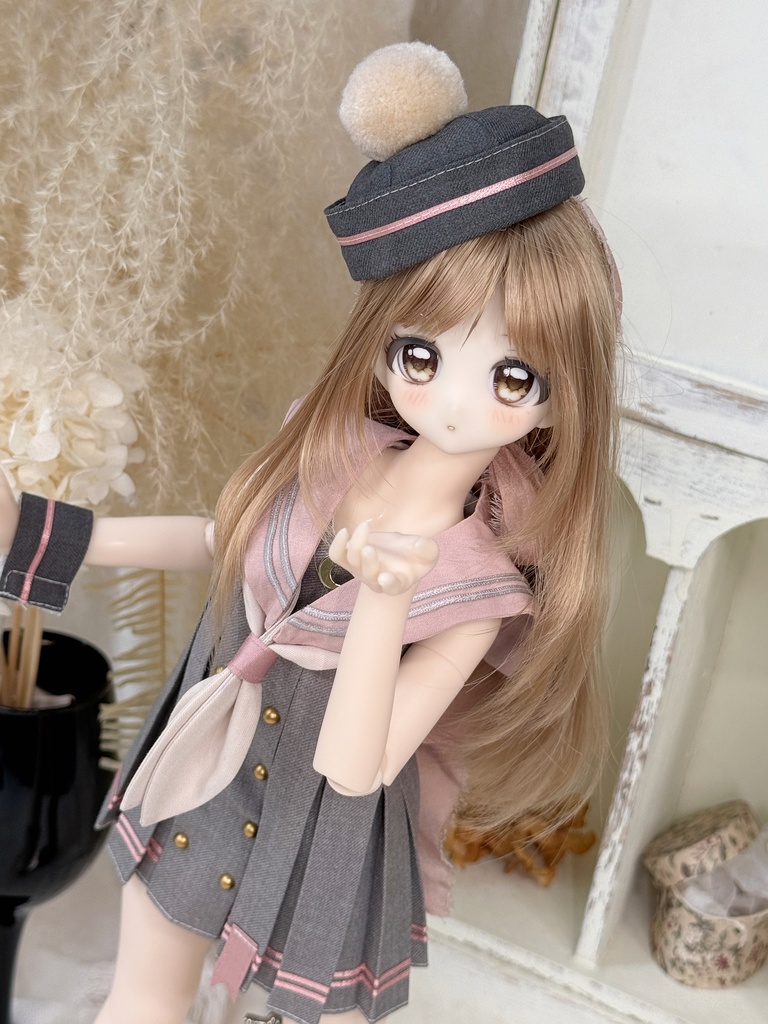 SK38 新構造1/4女の子ボディ 予約販売，11月出荷（ピンク肌）