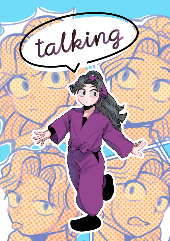 talking