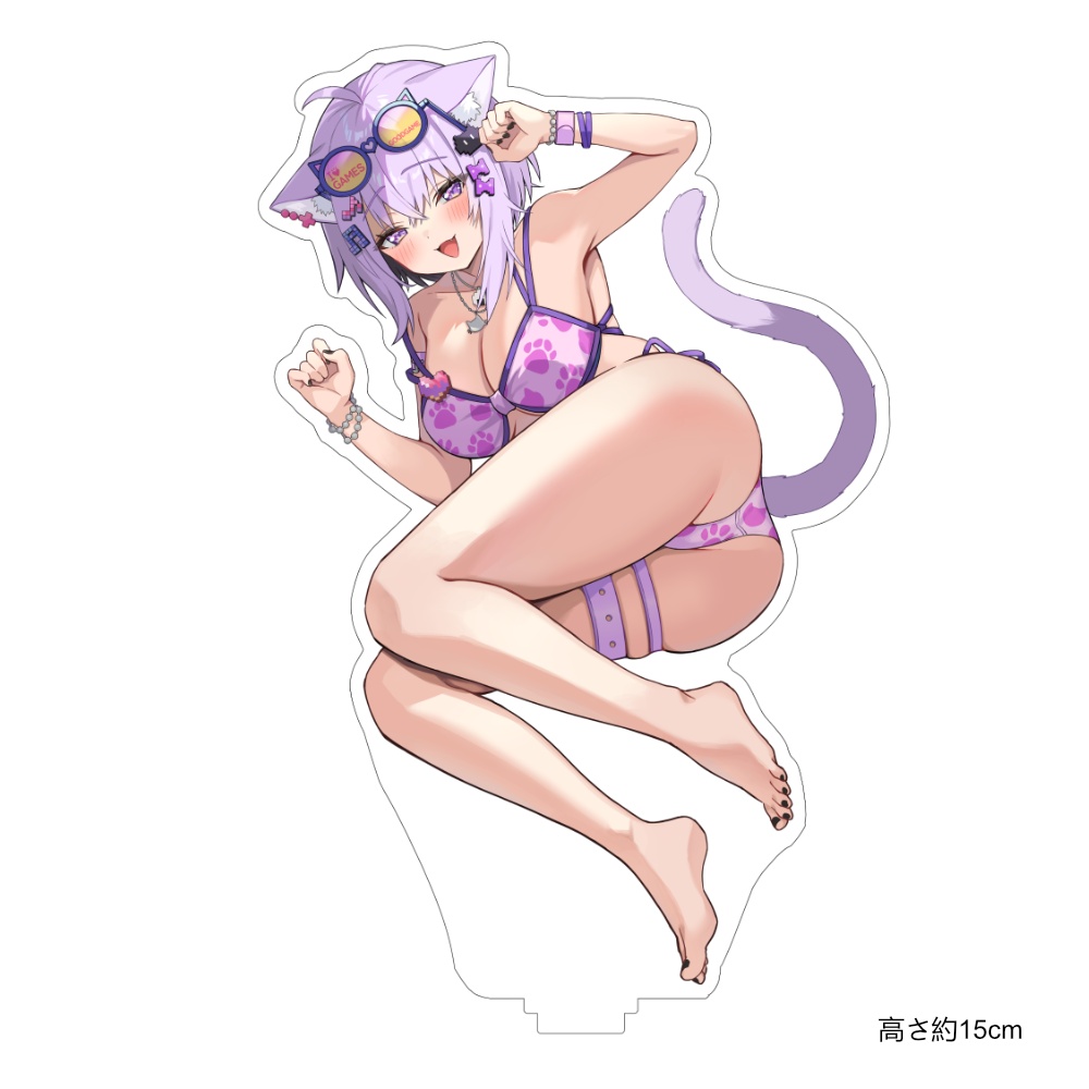 【ホロクル12th】猫又おかゆ　水着　アクリルスタンド【非公式】