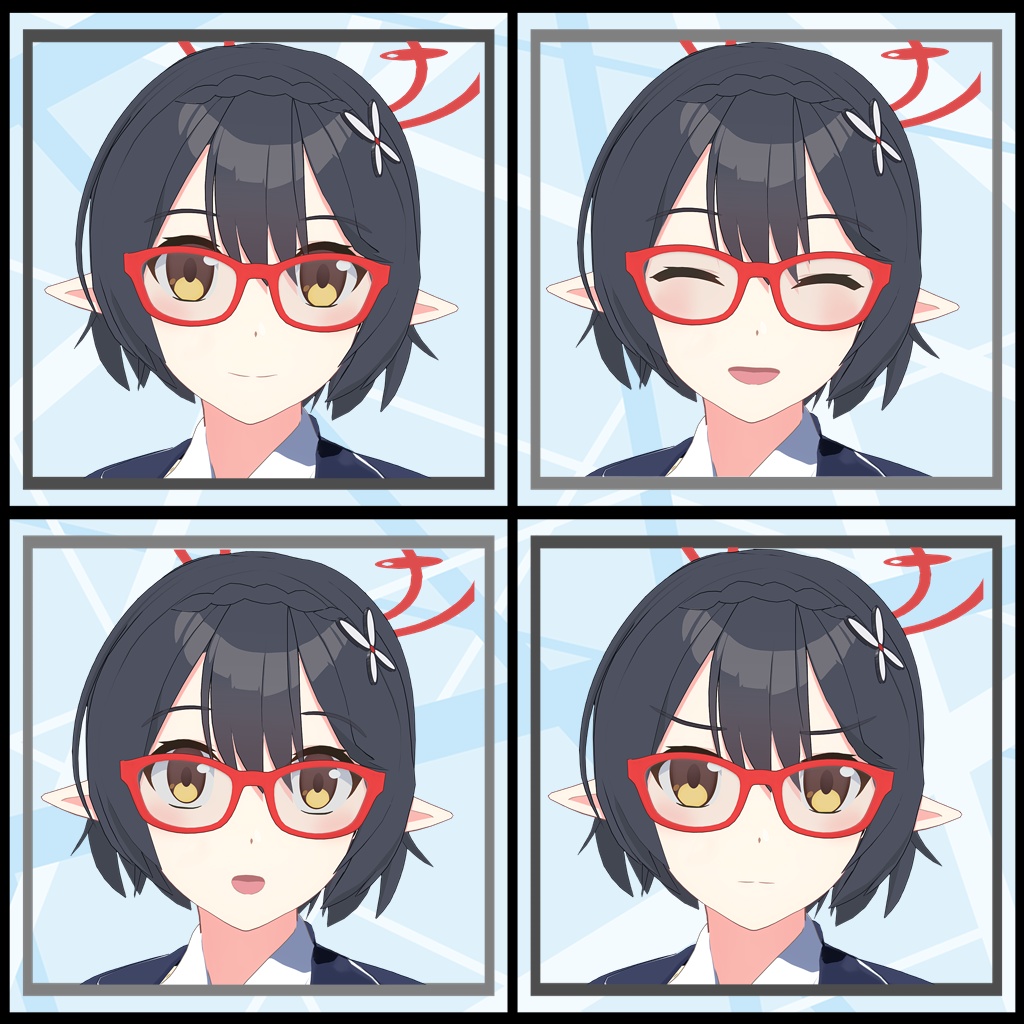 【ブルアカMMDモデル】奥空アヤネ