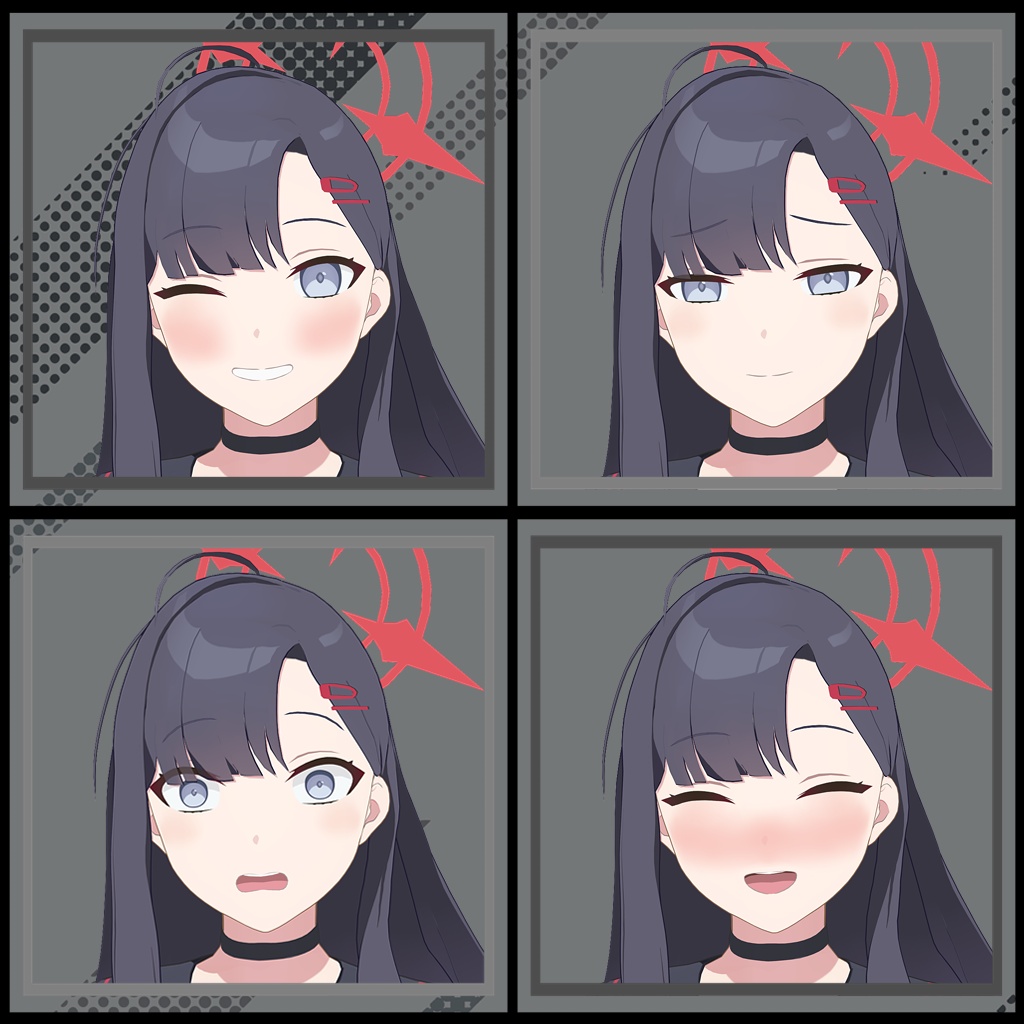 【ブルアカ3Dモデル】仲正仲正イチカ