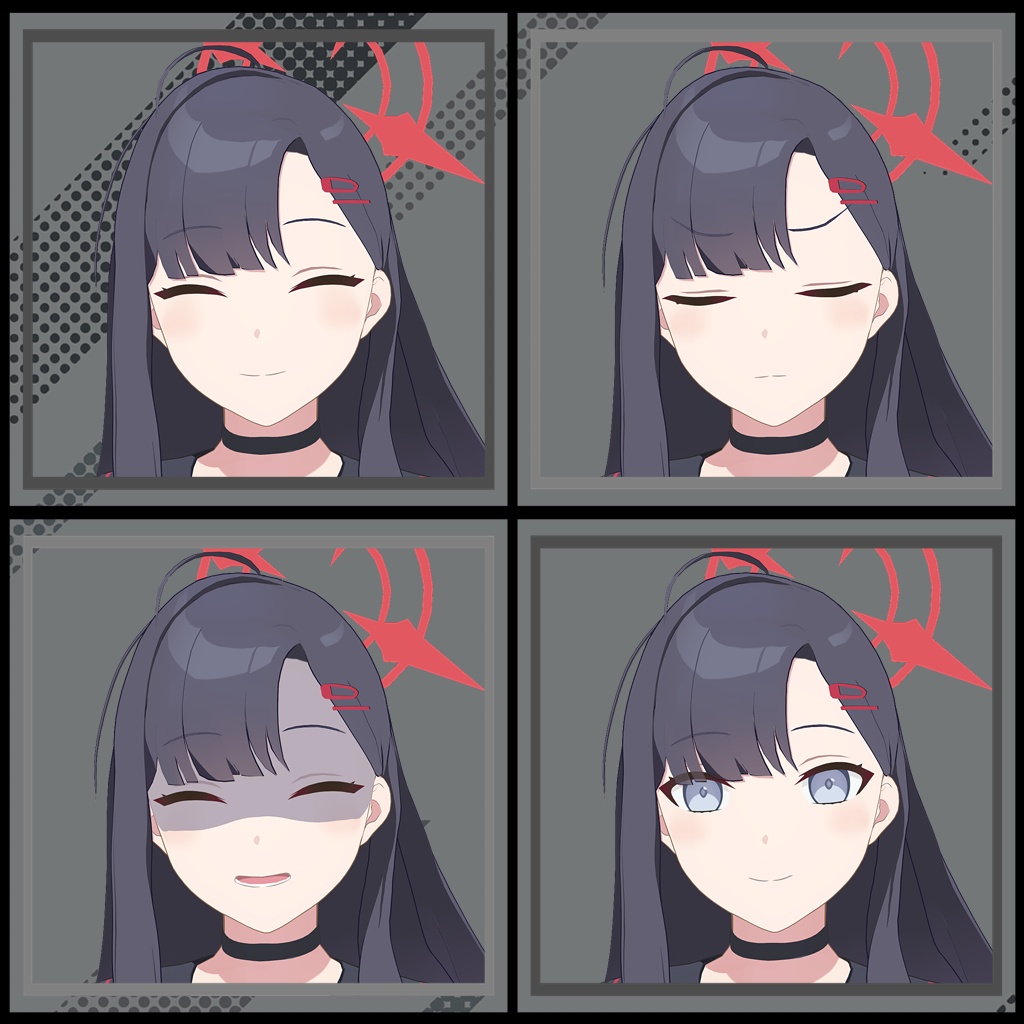 【ブルアカ3Dモデル】仲正仲正イチカ