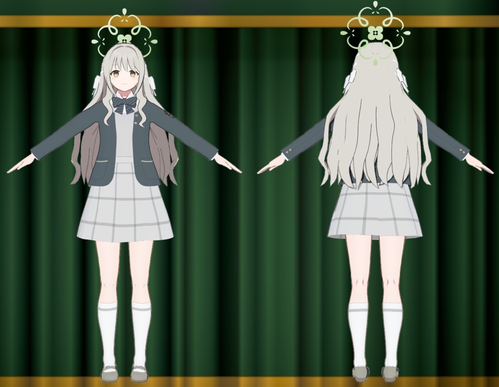 【ブルアカ3Dモデル】桜井ミヨ