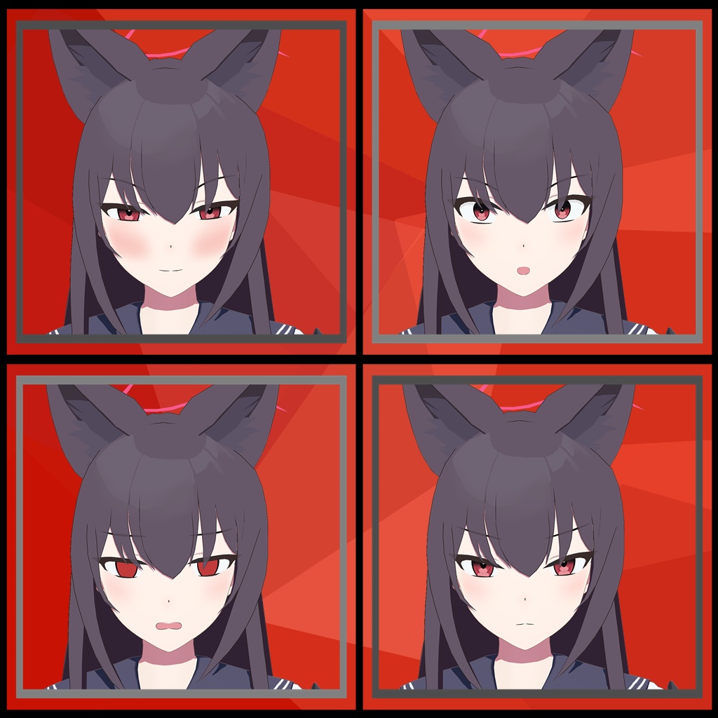 【ブルアカ3Dモデル】七度ユキノ