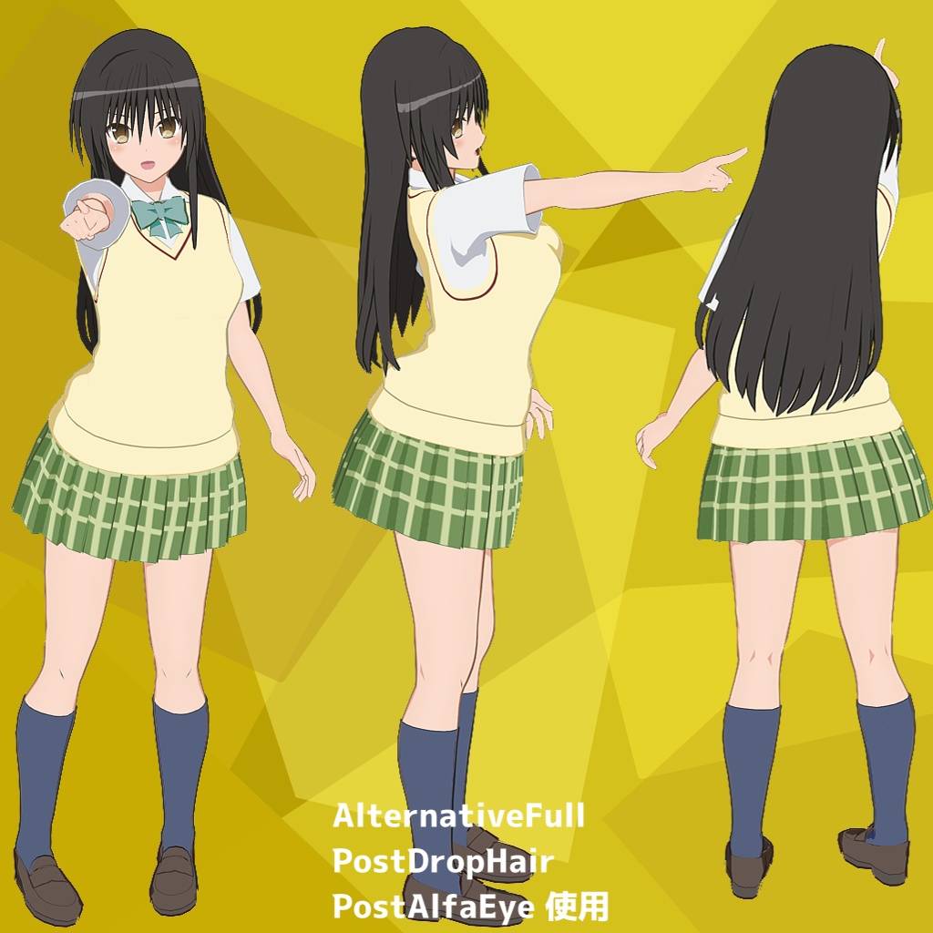 【3Dモデル】古手川唯