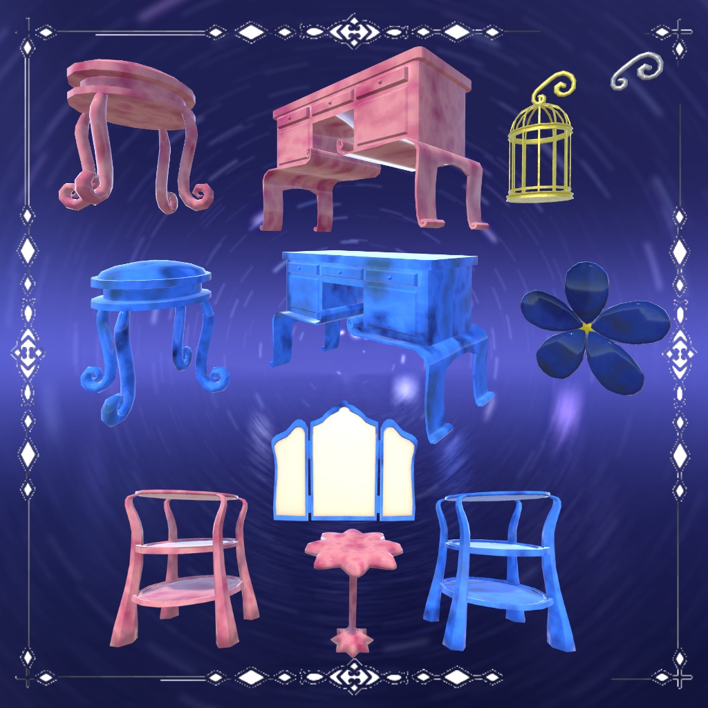 ファンシー&パステルアセット