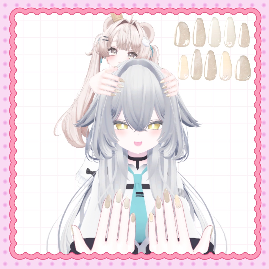 マーブルネイル(Milfy&ルルネ対応)