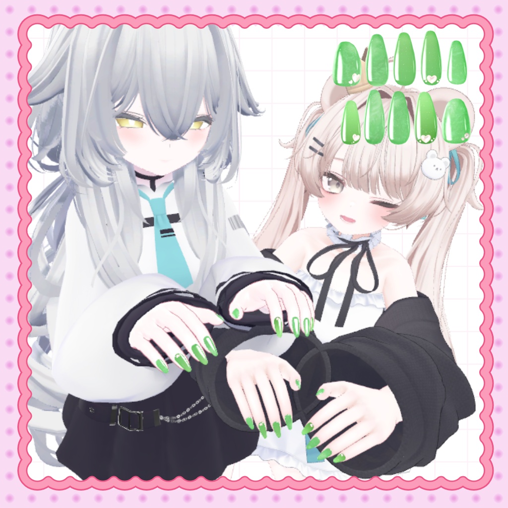 マーブルネイル(Milfy&ルルネ対応)