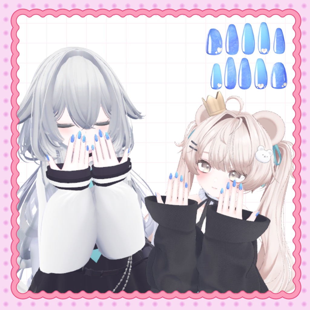 マーブルネイル(Milfy&ルルネ対応)