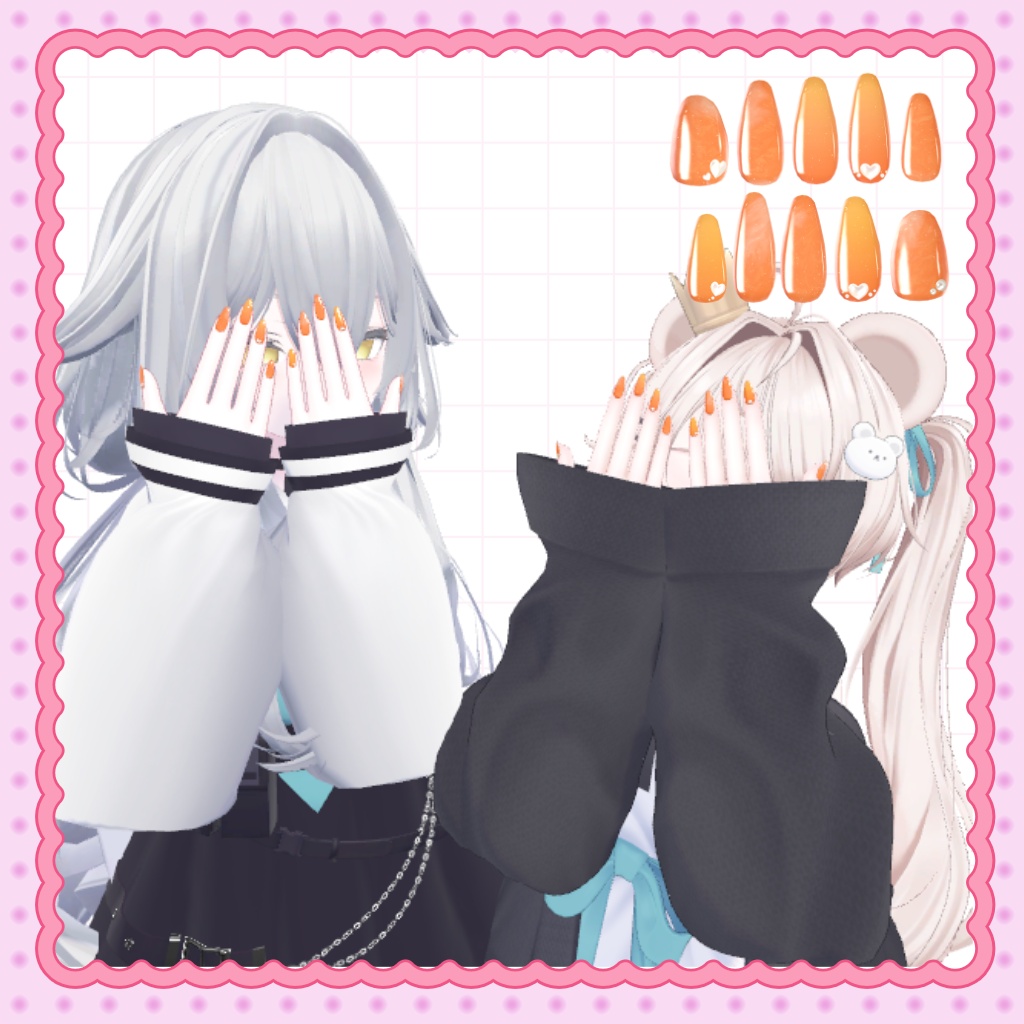 マーブルネイル(Milfy&ルルネ対応)
