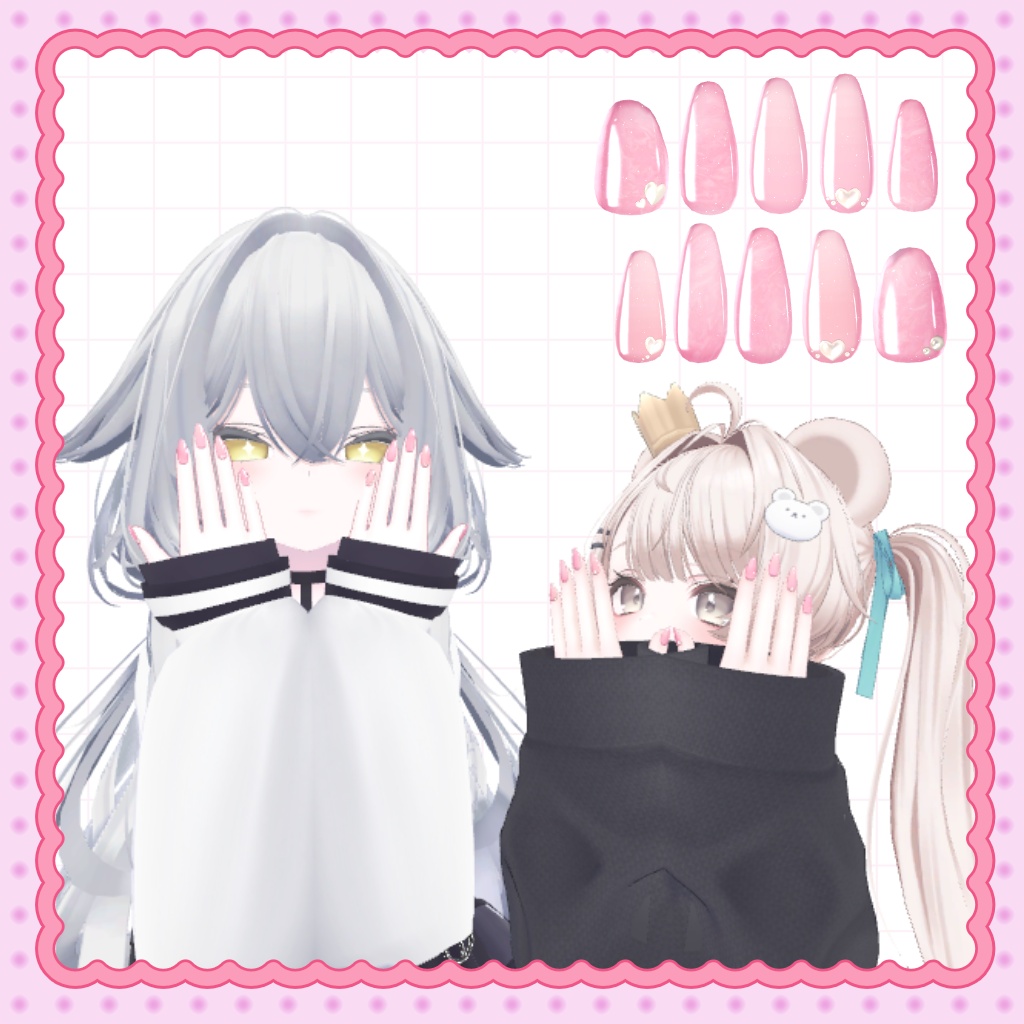 マーブルネイル(Milfy&ルルネ対応)