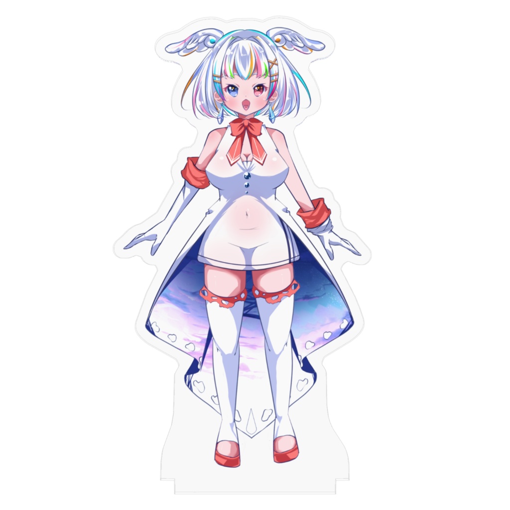 彩色ハク🌈🎨🪽@絵描き系新人VTuberdデビューグッズ