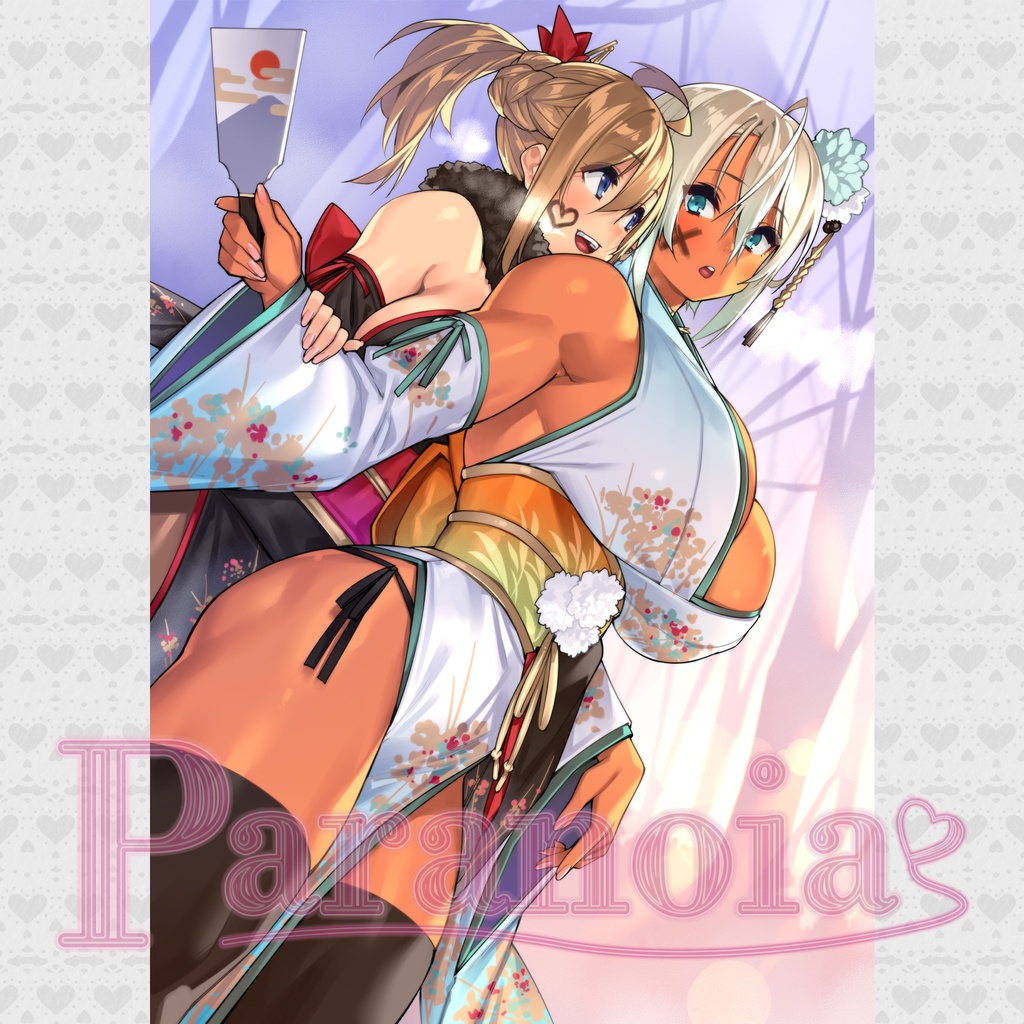 23オリジナルヒロイン「セラ&ウルスラ ハッピーニューイヤーver.」B2タペストリー