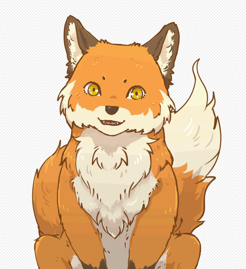 Live2Dモデル キツネさん(Live2d model / Standard_fox)