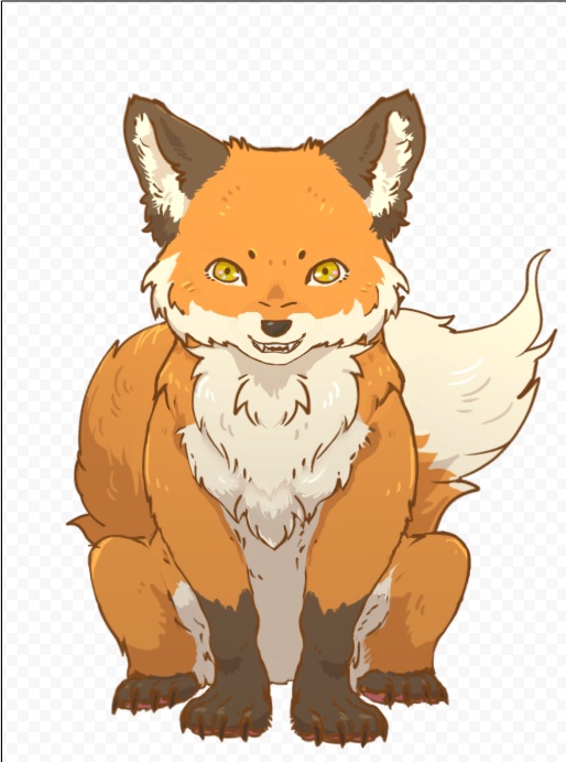 Live2Dモデル キツネさん(Live2d model / Standard_fox)