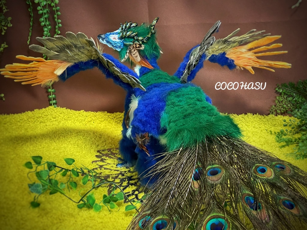 孔雀竜(アートドール)