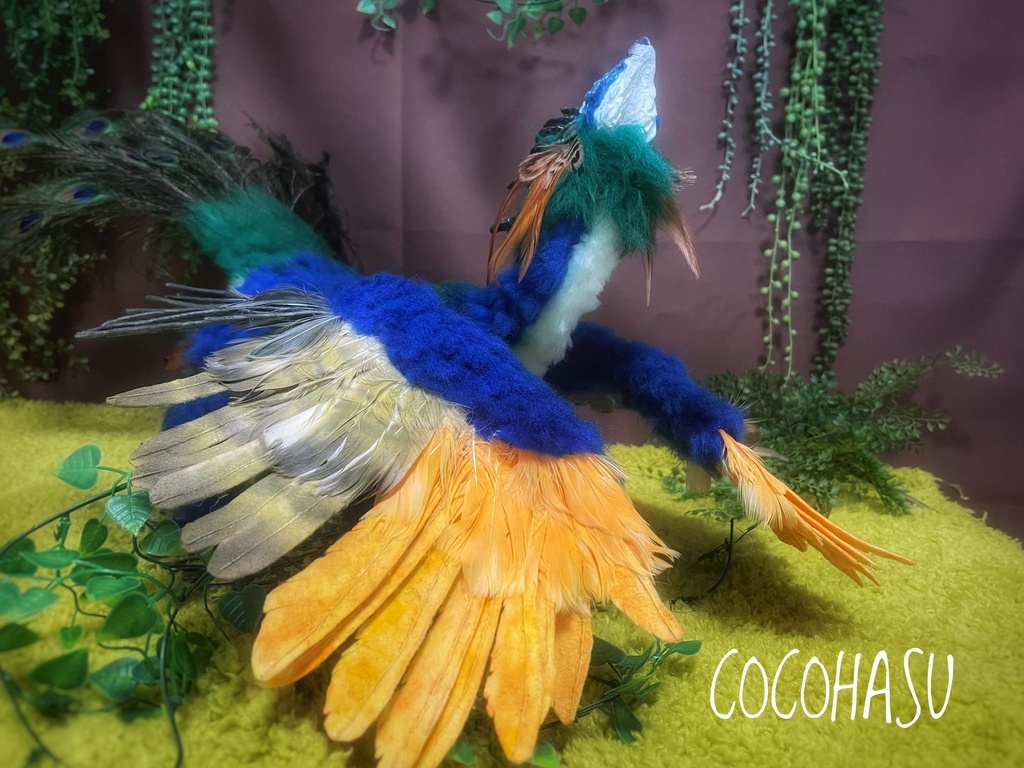 孔雀竜(アートドール)