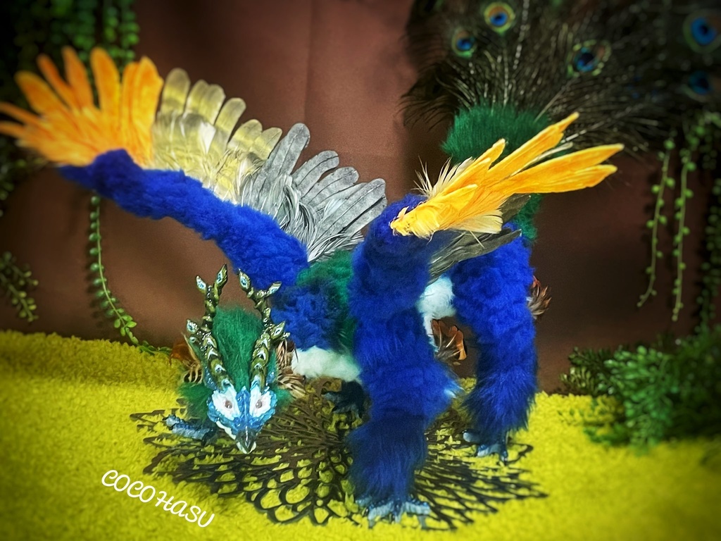 孔雀竜(アートドール)