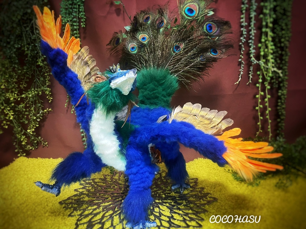 孔雀竜(アートドール)