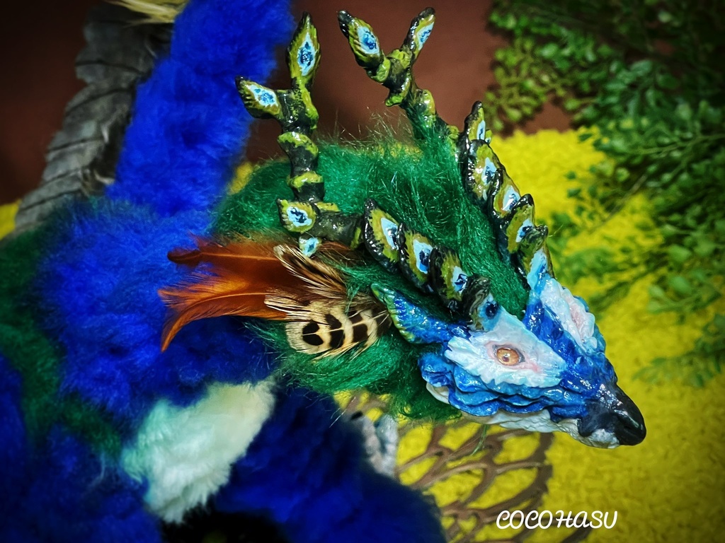 孔雀竜(アートドール)